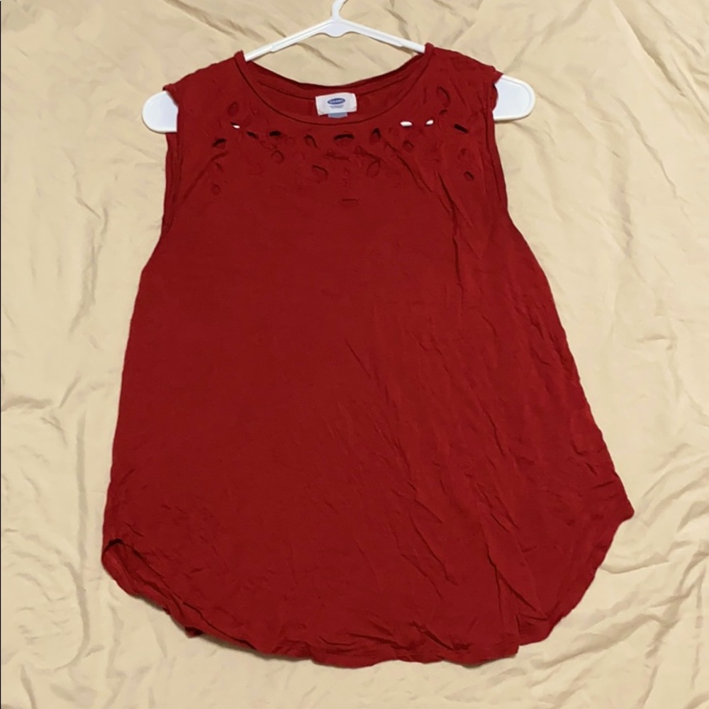 Red, Old Navy Tank Top
